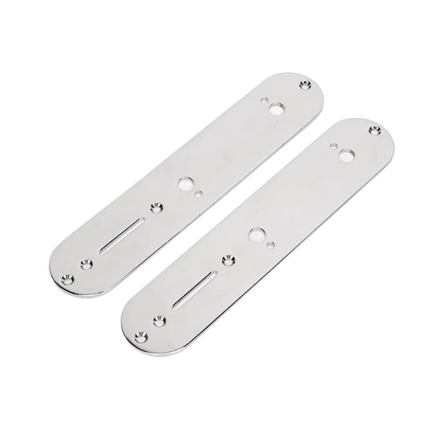 2 stk. elguitar kontrolplade 7 mm metaltilbehør til udskiftning