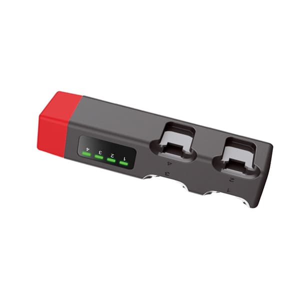 Switch Controller Opladningsstation med LED-indikator Mini USB-opladerstation
