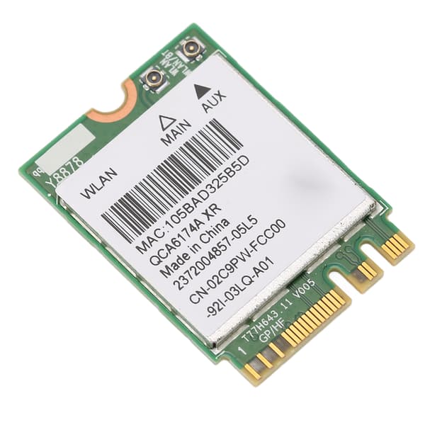 Trådløst netværkskort 867Mbps 2.4GHz 5GHz Dual Band M.2 Interface til bærbar computer