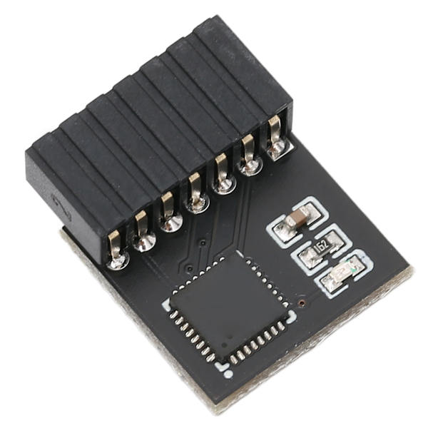 TPM 2.0 14-stifts Krypteringssäkerhetsmodul Processor Svart för Asus Systemkomponenter