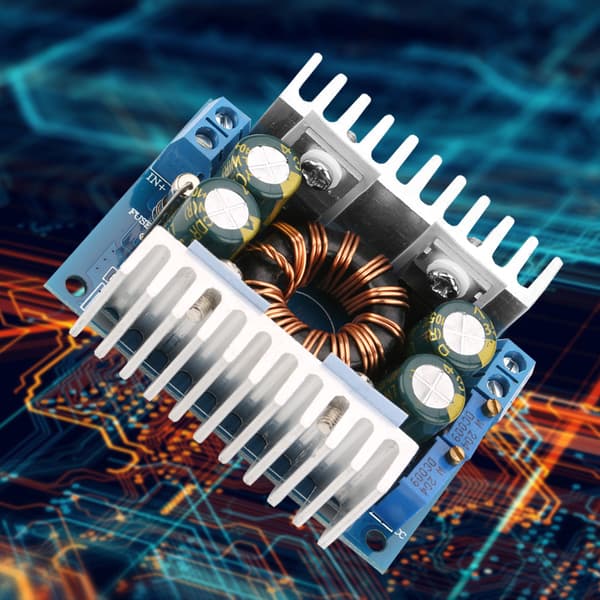 DC5 30V til 1.25 30V Automatisk Step Up Down Konverter Boost Buck Spenningsregulator Modul