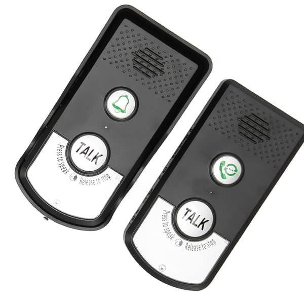 Trådlös Vattentät Dörrklocka Lång Räckvidd 2-Vägs Intercom Tydlig Röst Hem Dörrklocka