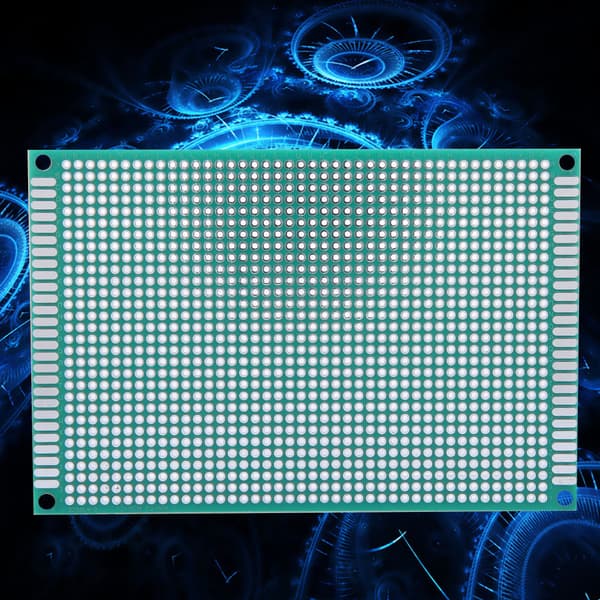 10st 8x12cm Dubbelsidig Förtent Prototyp PCB Kopplingsdäck Kretskort