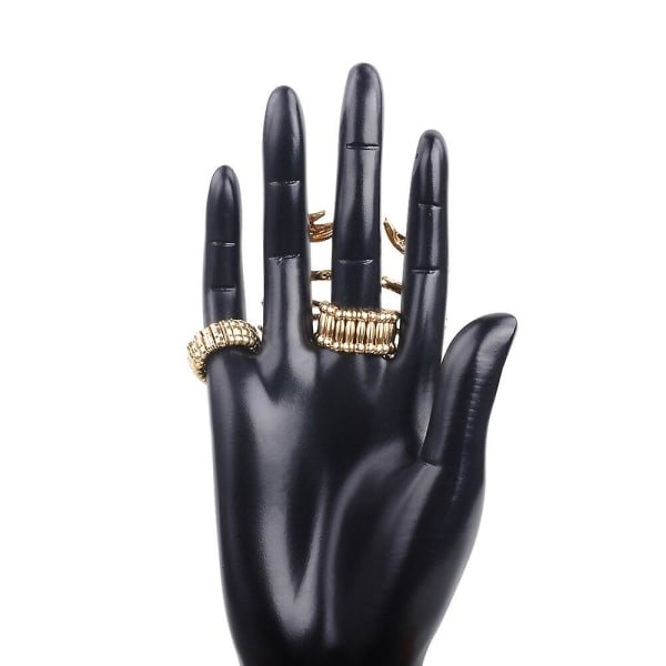 Liioiteltu punk Scorpion kaksiosainen sormus säädettävä persoonallisuus eläin isot sormukset hip hop rock -tyyli muotikorut