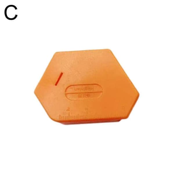 Magnetisk sømguide til symaskine, polygonal sømguide sømguide Orange