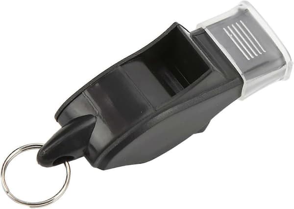 Basketball Referee Whistle with Lanyard - Practical and Durable, Prevents Loss