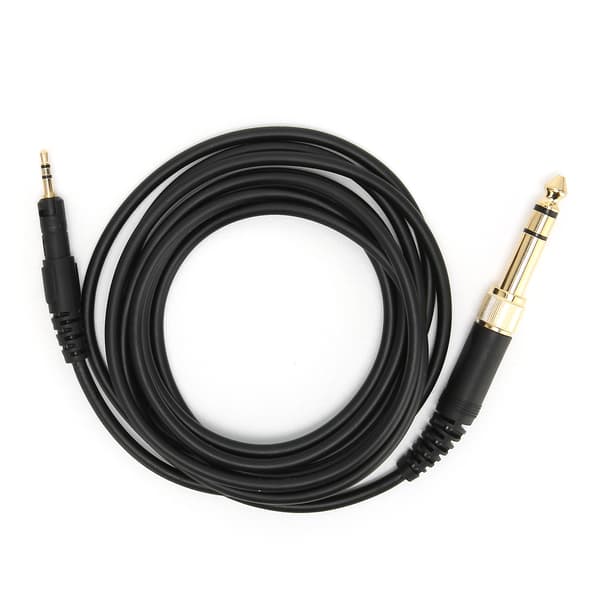 Technica ATH M50X M40X M70X Hörlursladd Ersättning 6.35mm Adapter