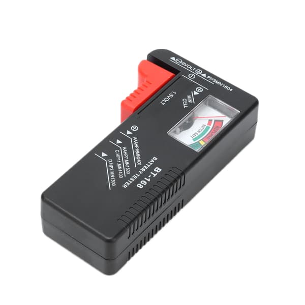 Pointer BT168 Batterikapasitetstester Bærbar batterikontroller for 1,5V 9V batteri
