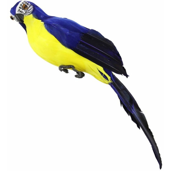 Falska färgglada papegojor Konstgjorda fåglar Modell Utomhus Hemma Trädgård Gräsmatta Träddekor F