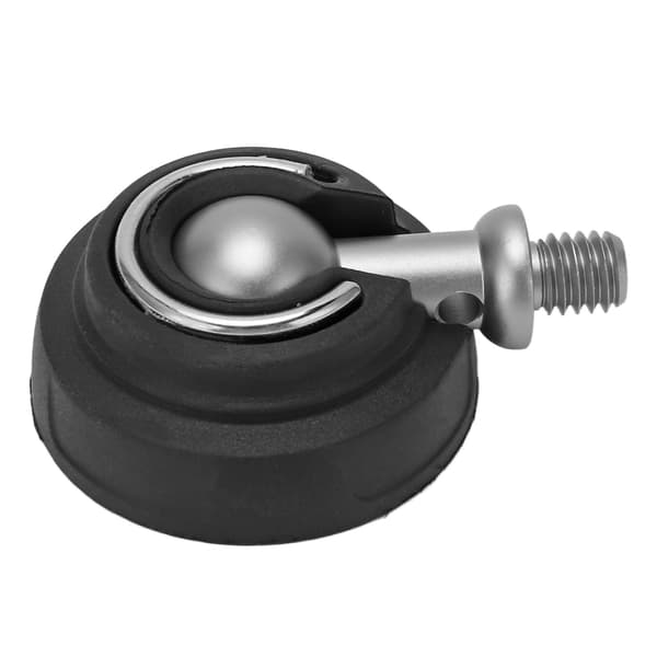 Skridsikker stativfod af rustfrit stål - 3/8 tommer, 50 mm diameter