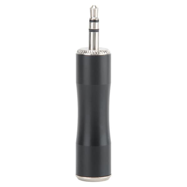 2 stk. 3,5 mm han til forgyldt mini XLR 3-benet hanbalanceret lydadapterstik