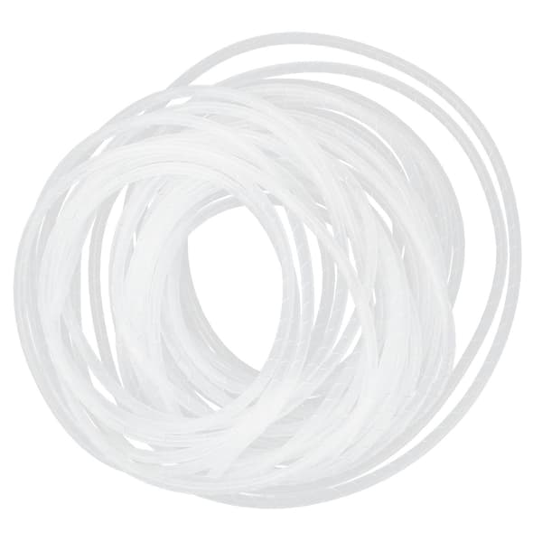 Flexibel Spiral Kabelhylsa Organizer Hållare Hantering Vit 6-13 Meter