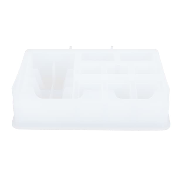 DIY Krystall Epoxyharpiksform Silikondeler Multifunksjonell Leppestift Oppbevaringsboks Ornamenter