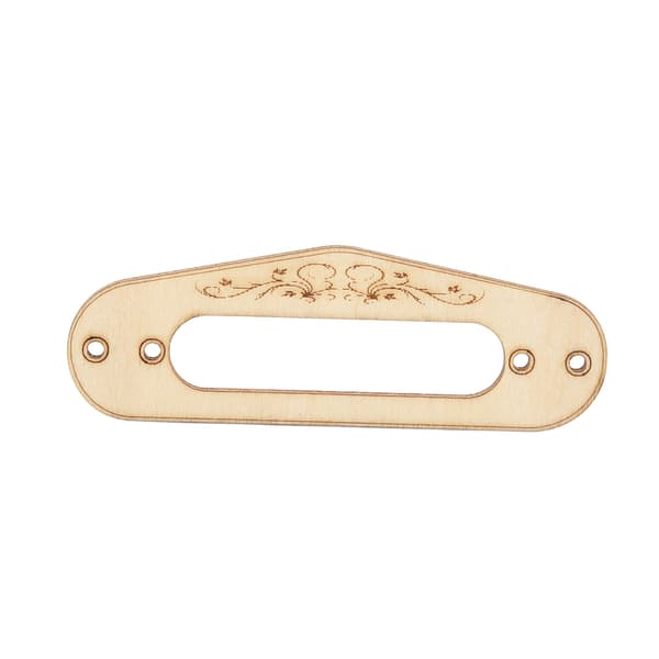 Gitarr Pickup Ram Lönnträ Dubbel Spole Pick Up Monteringsring Instrument Tillbehör