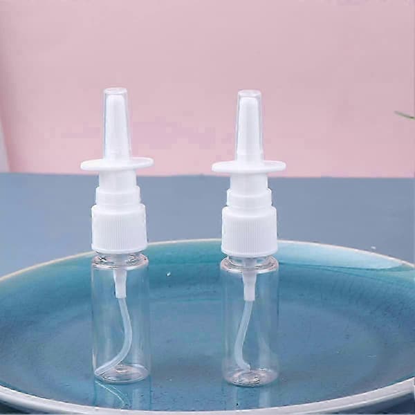 5 ml nesesprayflaske nesepumpesprøyte påfyllbar reisestørrelse (5 ml, 20 stk) 20ML