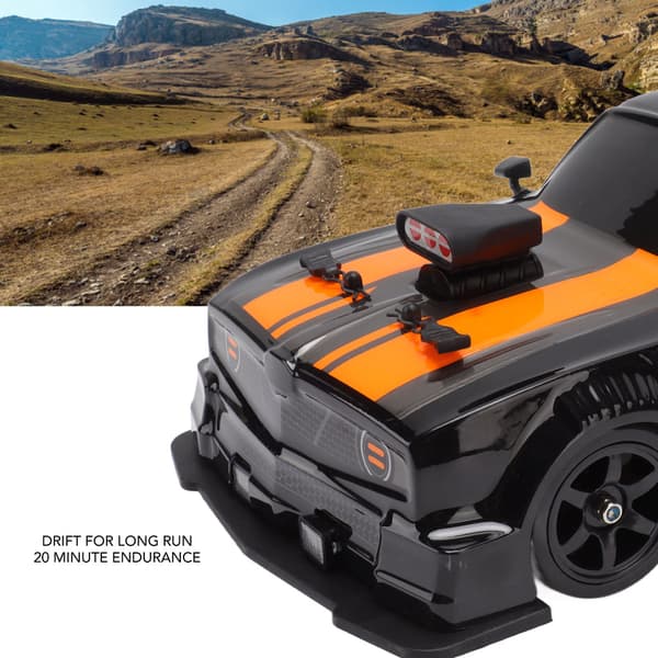 Simuloitu 4WD 1/16 RC Driftausauto LED-valolla - Hauska lelu 6+ viihdettä