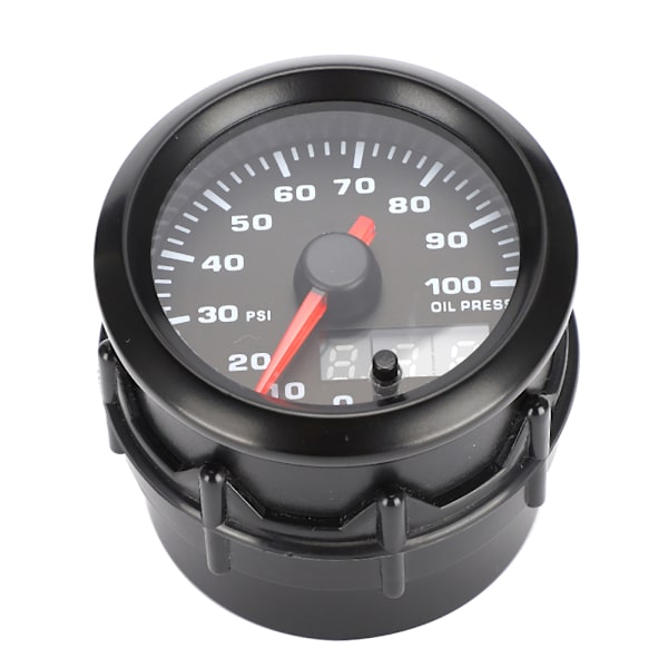 2in 52mm Bil Olietryk Måler Pointer 7-Farver Digital LED Meter med Sensor