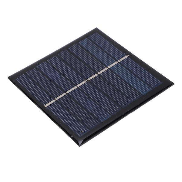 1W 4V Høyeffektivt Solcellepanel DIY Solcellelader Stabil Energisparing
