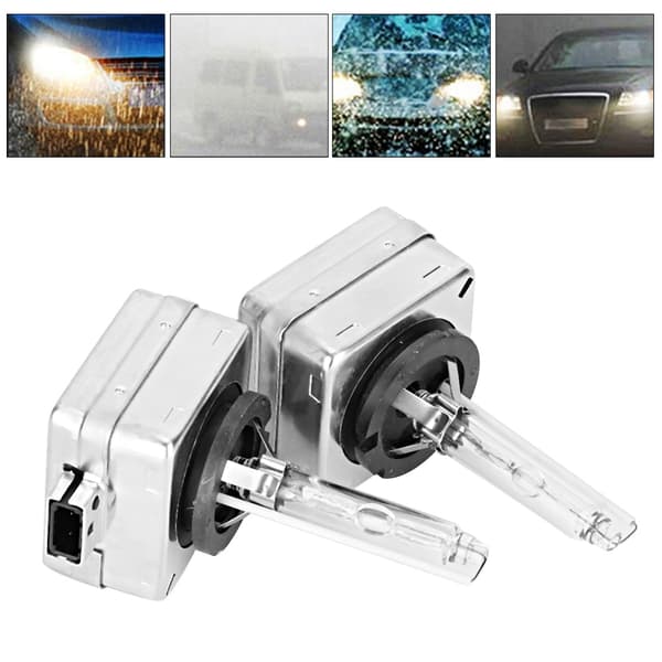 2 stk. D1S 35W 6000K HID Xenon frontlyspærer bil front erstatning