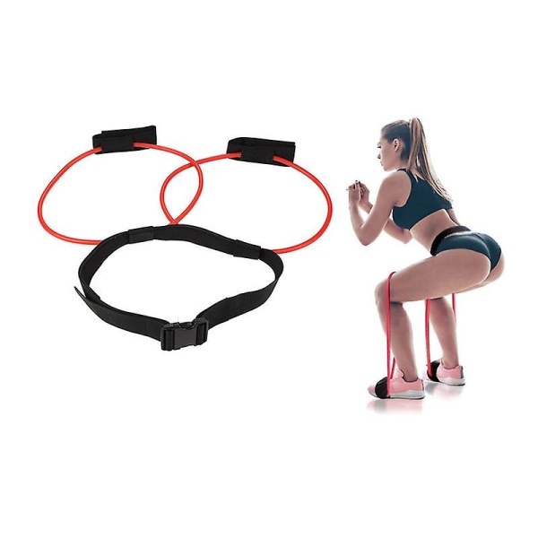 Naisten saappaiden vyötärön vyö - vastusnauha - vyötärövyö - säädettävä harjoituslenkki Naisten elastiset lihakset Trainer Fitness Body glute Lifter Ex