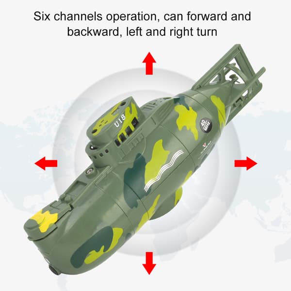 Militär Ubåt Fjärrkontroll Leksaksmodell