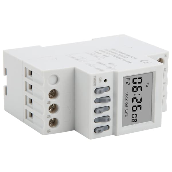 TM626 Smart Strømbryter Timer Tid Kontroll Relé AC220V Din Skinne Montering