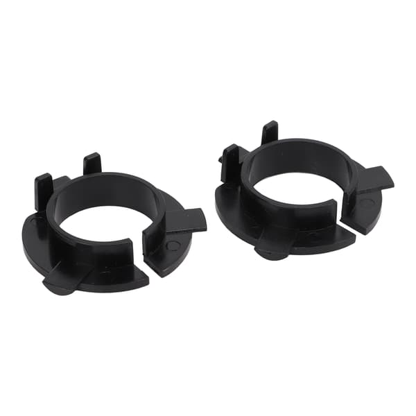 2 STK LED-frontlyktbaseholdere Lavt strømforbruk Profesjonell design Enkel installasjon ABS-materiale