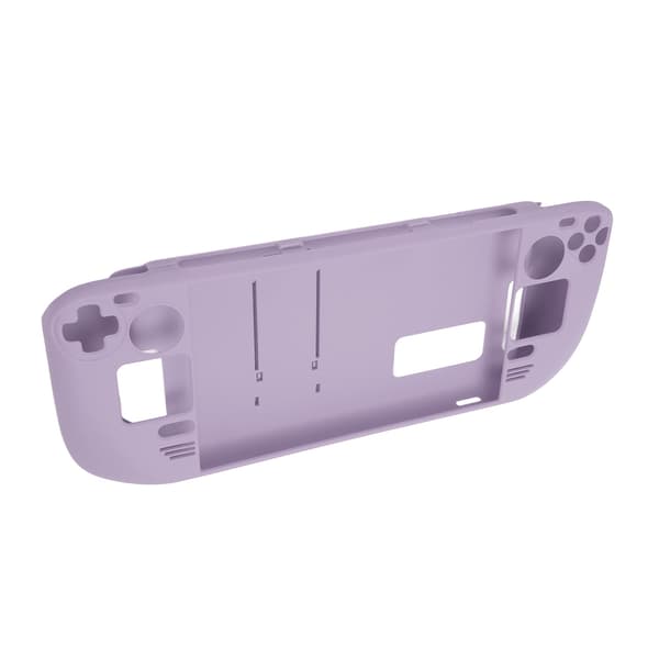 Steam Deck Skyddsfodral Lila Fingeravtrycksresistent Handsfree Stativskydd