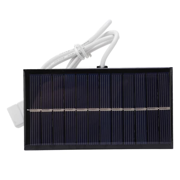 1W 6V Solcellsladdningspanel Bärbar DIY Solcellskort för Mobiltelefon Hembelysning