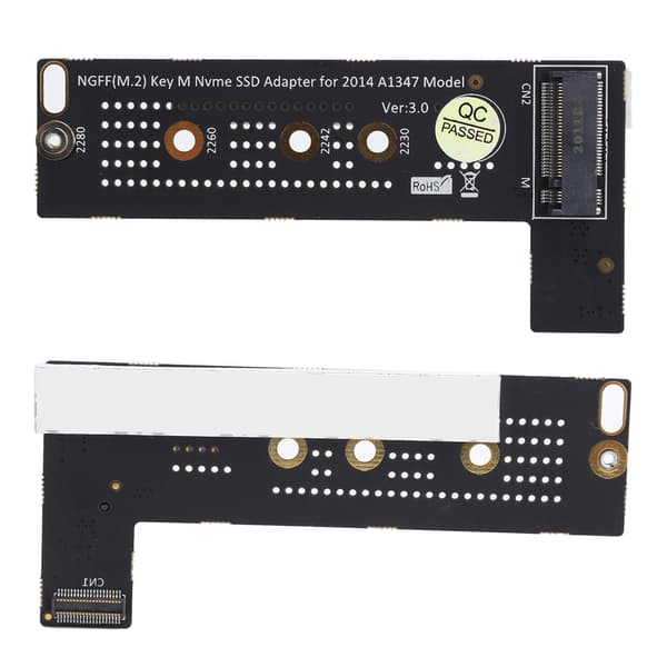 M2 NGFF MKey NVME SSD Konverter Adapter Modul til Mac Mini A1347 2014 Model