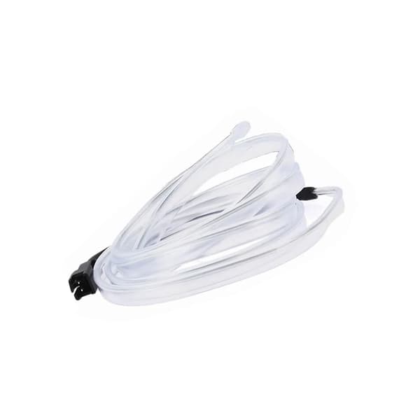 3m USB Bil LED Interiör Strip Ljus Flexibel Cool Unik Universal Neon Atmosfär Isblå
