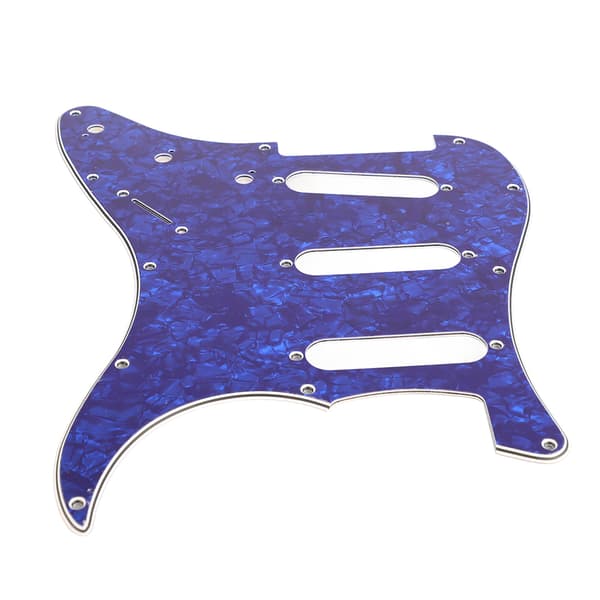 Gitarrplektrumskydd Ersättning Aluminiumfolieskydd PVC Repskydd Gitarrskyddsplatta GSSS33