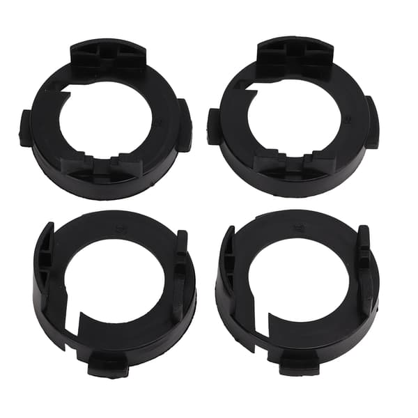 10 stk. LED-frontlyktbaseholdere, profesjonell, liten, lett ABS-pæreholder