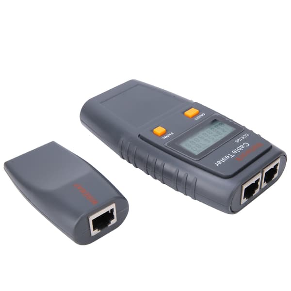 SC6106 LAN Netværkskabel Tester Elektrisk Linjefinder med LCD-display