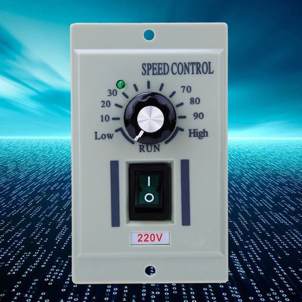 Mini Permanent Magnetisk DC Motor Hastighetskontroller DC-51 220V Inngang Utgangsspenning DC 0-180V