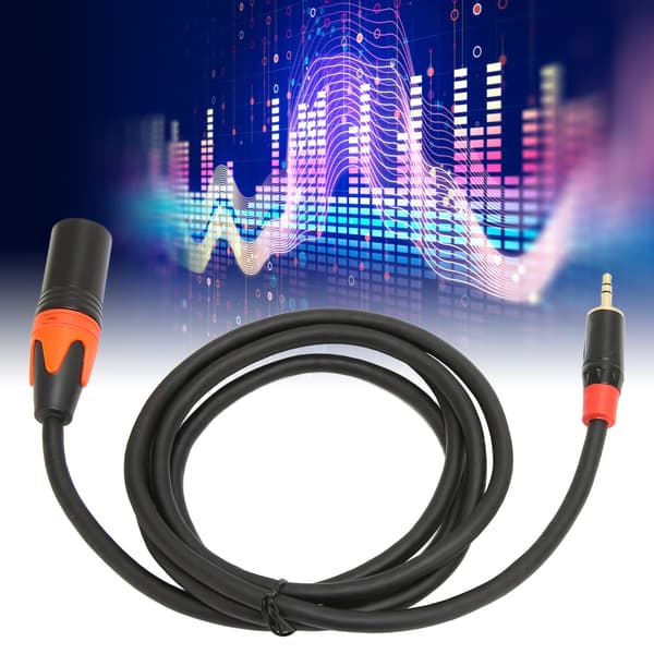 Mini Jack til XLR Adapterkabel - 3,5 mm Aux til XLR Hann Lydkabel - 1,5 m