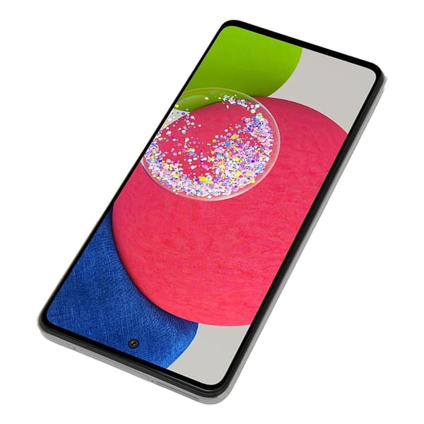 6,5 tums LCD-skärmbyte för telefon, Multi Touch Digitizer Assembly Frame för A526 A526U A526T A526V Silver