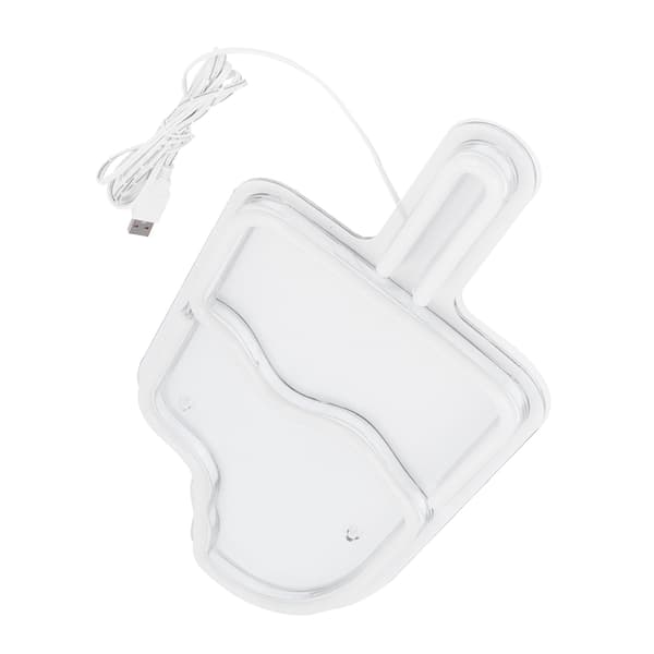 LED Neonljus USB Väggdekor för Sovrum Födelsedag Bröllopsfest Dekoration