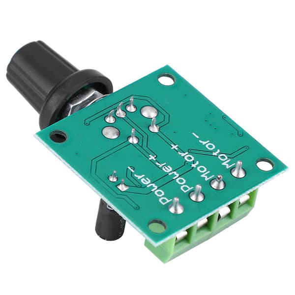 DC 1.8-12V 2A Lavspennings elektrisk motorhastighetskontroller PWM motorhastighetsregulator verktøyutstyr