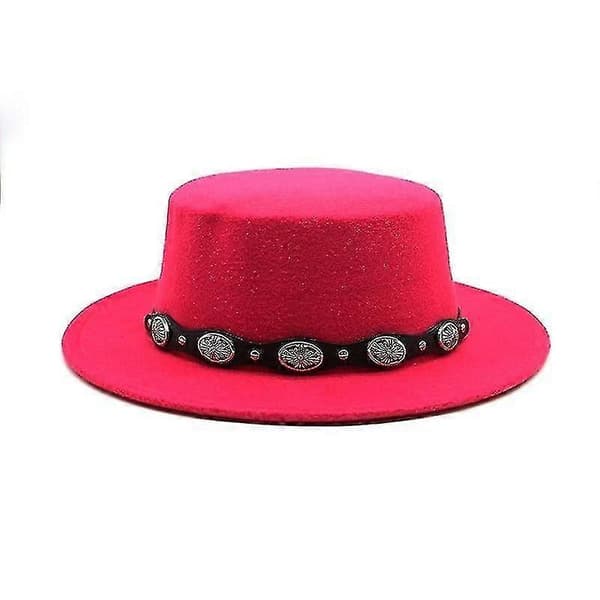 Hatter Dame Filthatt Immitert Ull Vinter Hold Varmen Herre Fedora Hatter