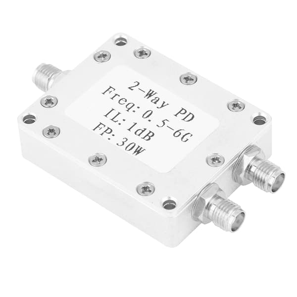 0,5-6GHz 30W 2-vejs RF-effektdeler-modul