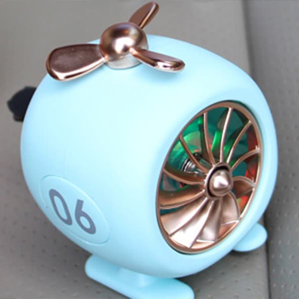 Blåbelyst billuftfrisker aromaterapi ventilasjonsklips ornament