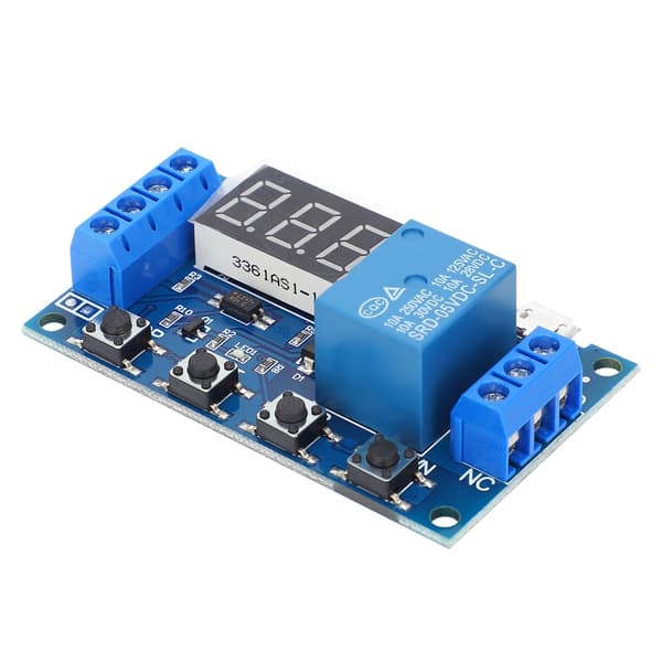 Relækort Cyklus Timing Kredsløb Switch Timer Forsinkelse Trigger Modul 6-30V Micro USB 5V