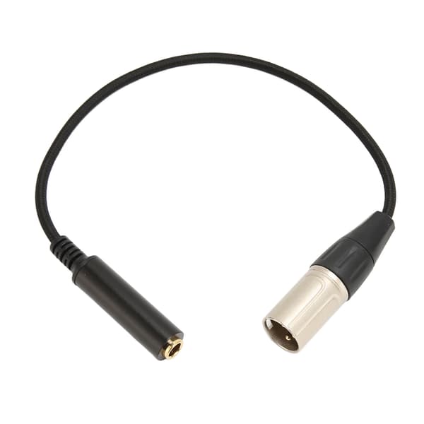 6,35 mm 1 4 tommer han til XLR han adapterkabel 3-benet han til 6,35 mm jack mikrofon lydkabel