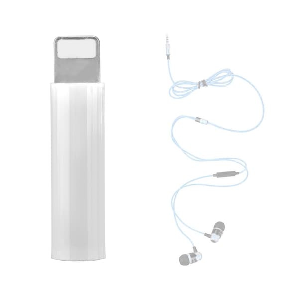 3,5 mm Audio Jack Adapter Konverter til iPhone Serie Mobiltelefon Hvid