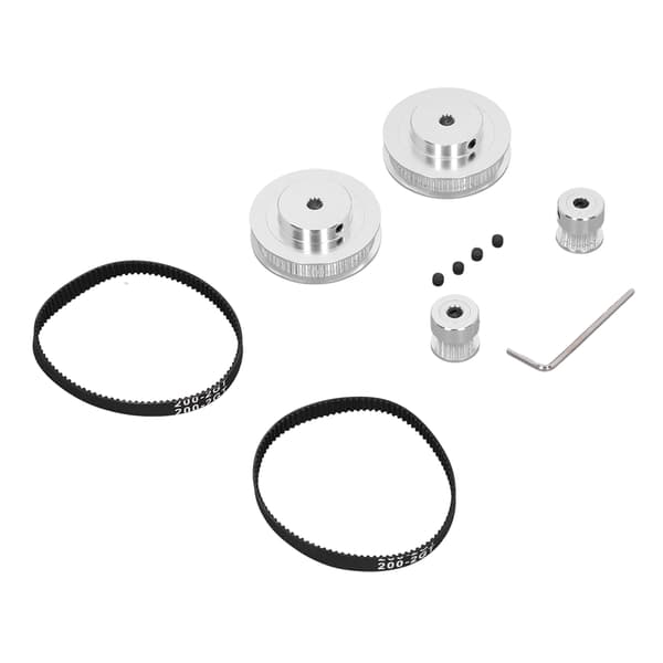 VORON 2.4 3D Printer Synkront Hjul 20 60 Tænder 5mm Boring 200mm L 6mm B Bælte
