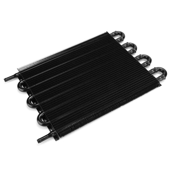 Universal gearkasseoliekøler radiator 8 rækker sort bil modificerede dele