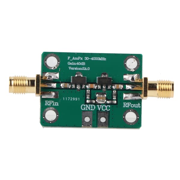 30‑4000MHz 40dB Gain RF Bredbåndsforstærkermodul til FM HF VHF/UHF