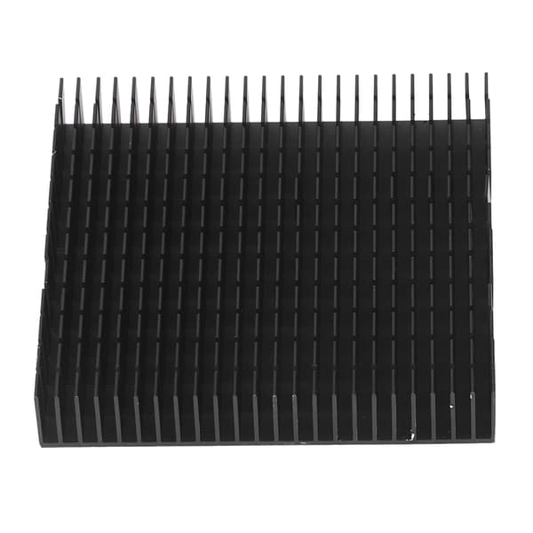 Aluminium Køleprofil Kølemodul Varme Radiator Board CPU PCB Høj Effekt Køling 120mm x 20mm Sort