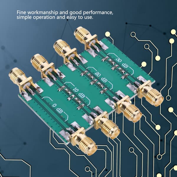 DC 4.0GHz RF Fast Dæmper SMA Dobbelt Hun Modul Board